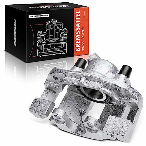 Frankberg Bremssattel Bremszange Vorne Rechts mit Halter (Lochabstand Halterung 122mm) Kompatibel mit 3er E36 E46 3er Compact E46 Z3 Coupe E36 Replace# 14134043
