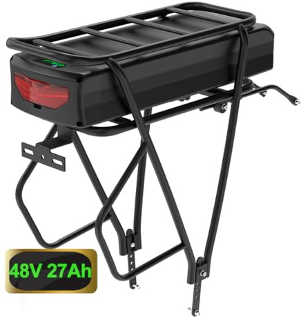 (DE Warehouse) 37V（36V） E-Bike Akku for 200-500W Ba-fang Tongsheng and Other Motor Kit - Pedelec Akku Passend für 26-28 V-Brake(Mit Ladegerät)