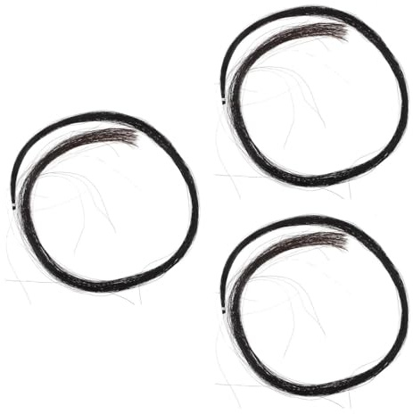 ibasenice 3stücke Natural Violoncello Hair Für Bogen Professionelles Pferdehaar Für Optimale Klangqualität Für Schüler Und Anfänger Einfache Handhabung Hanks