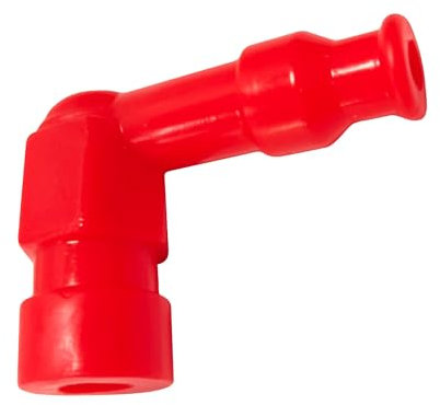 cyclingcolors Antiparasite capuchon de bougie étanche connecteur câble allumage moteur moto scooter quad tondeuse tracteur mobylette dirt bike, Rouge