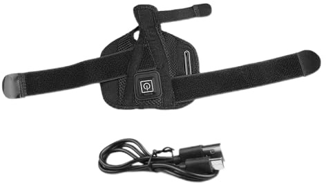 dmqdu Uppvärmd handledsskena, uppvärmt handledsskydd, uppvärmd handwrap med 3 värmeinställningar | Stödarmband, elektrisk handledsvärmare, wrap