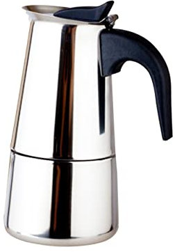 PRETYZOOM Cafetera Jarra Cafetera Práctica Hervidor De Café Almacenamiento Máquina Contenedor De Café Hermético Espresso Portátil Olla De Acero Inoxidable Plateada