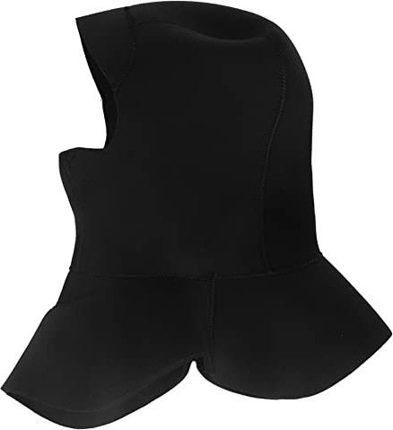 Diving Hood Neoprene 5mm Thermal Wetsuit Hat Stretchy Quick Drying Sun Protection for Men Women Swimming Surfing Snorkeling Scuba Diving (S M)