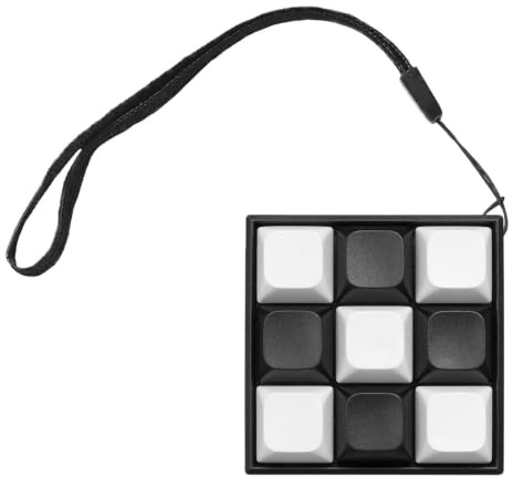 Keyboard Fidget Toy - 9-Button Sensory Clicker | 6cm ABS Device, Quiet Desktop Toy for Adults, Portable Relief for Teens, Stress Tool Office, Fun Gadget Classroom Commuting