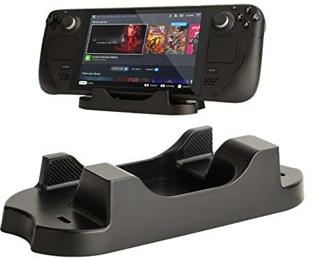 Base del basamento per valvola Steam Deck Console Dock Accessori Easy Originale Custodia di Stoccaggio Tablet Supporto Del Telefono Staffa per Nintendo Switch Mount Nero