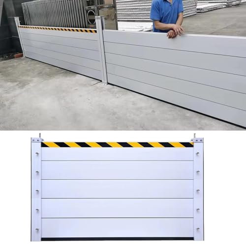 Burlete puerta garaje barrera anti inundaciones Portal Entrada De Vehículos Reutilizable Barrera De Protección Contra Inundaciones, Resistente Aluminio Deflector De Tapón De Agua, Compuertas Anti-inun