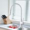 DOKKOME Robinet de cuisine blanc extensible 2 modes avec douchette extractible