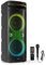 Fenton Track610 Enceinte Portable Bluetooth Lumineuse - 240 Watts, Batterie Longue Autonomie 10H, Facile à Transporter, Enceinte Karaoké, Idéale pour Toutes Vos Soirées