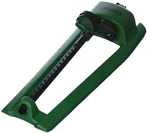 Orbit Oscillatore in plastica per tubo da giardino, 2 pezzi, 2600 metri quadrati, irrigatore oscillante per prato – 56133