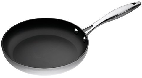 SCANPAN CTX Bratpfanne 26 cm | Multifunktionale Pfanne Induction mit Edelstahlgriff | Für alle Herdarten geeignet | Stratanium Antihaftbeschichtung | Ofenfest