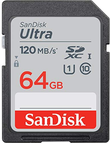 SanDisk Ultra Memory Card up to 120MB/sec Class 10 UHS-I V10