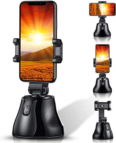 Gimbal Stabilisateur de smartphone à 360 ° Rotation automatique pour le suivi des visages, enregistrement vidéo, support caméra robot, Caméra.