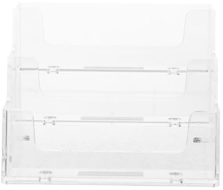 EXCEART Büro Visitenkartenhalter Aus Robustem Material Transparenter Karten-organizer Visitenkartenständer Für Schreibtisch Visitenkarten-aufbewahrungsbox Karten-display Für Visitenkarten