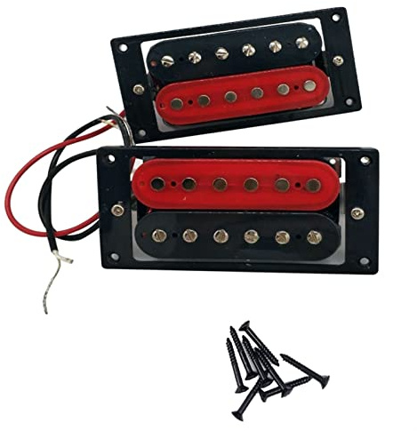 Elektrisk Gitarrhals Och Bro Pickup Set Double Coil Humbucker Pickups För Electric Guitar Bridge Pickup Replacement Pickups Set