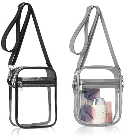 RFYTDCF 2 Stück Durchsichtige Tasche Konzert
