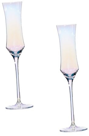 Garneck 2 Copas De Cristal Brillantes Para Vino Tinto y Champán Copas De Vino Vaso De