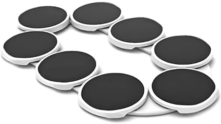 FORRTY Tabletop Rotating Serving Tray Dining table Lazy susan turntable lazy susan Swivel Dinner Plate Portable Tray Shelf 360° Rotating Serving Tray for Dining Table Multifunctional Reusable Portable