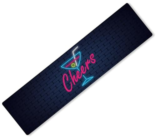 Cheers Printed Bar Runner Beer Mat Label Ideal Pub Cafe Home Occasion 4