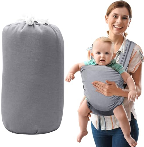 Colorich Tragetuch Baby Neugeboren 3-20 kg, Babytrage Neugeborene ab Geburt, Ergonomisches Baby Tragetuch Neugeborene