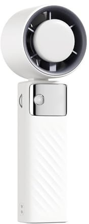 BLNGET Ventilatore silenzioso con display a LED, ventilatore USB potente e silenzioso da comodino portatile, adatto per camera da letto, ufficio e scuola