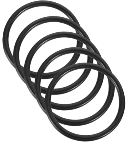SUPVOX Set Da 5 Anelli in Gomma Per Ciotole Tibetane, Cuscinetto Antiscivolo Piccolo Per Campane Buddiste, Accessori Resistenti Per Ciotole Sonore Portatili