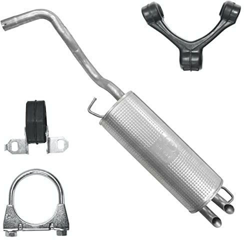POLMOstrow Auspuff für VW Golf 4 IV 1997-2004 | Endtopf, Motoren: 1.6 - 1.9 SDI | Fließheck