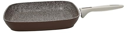 Tognana Pearlbrown, Grill quadra 28 x 28 cm, alluminio, marrone