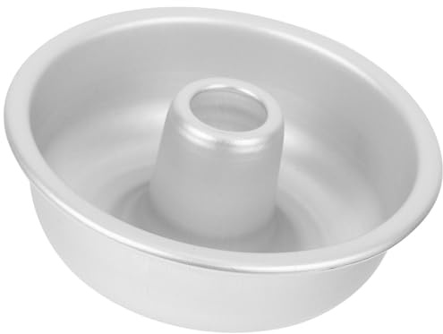 Savarin Mould Aluminium Alloy Cake Baking Pan Non-Stick Silver | Chiffon Cake Mold, Cake Pan Mold, Cake Food Baking Pan, Easy to Clean and Demold