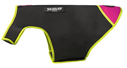 Julius-K9, IDC Neoprene Hundekleidung, Size: XL, Schwarz und Rosa