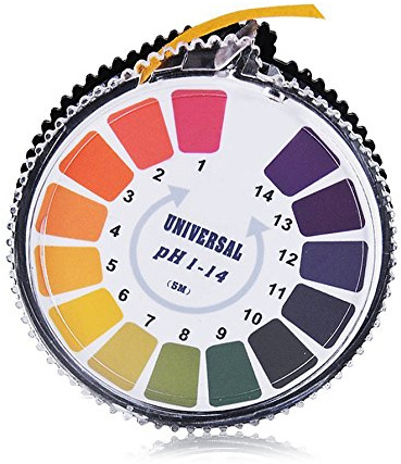 Binnan pH Indikator Teststreifen,pH Test Papier Rolle pH0-14 Für Wasser Urin und Speichel–5 Meter