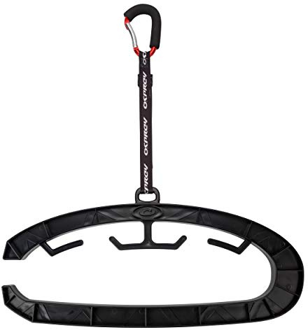 Osprey Cintre pour Combinaisons de plongée | Cintre ventilé à Sec, égouttoir pour Combinaisons de plongée Surf, plongée sous-Marine et plongée, séchage Rapide, Noir
