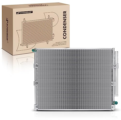 A-Premium Air Conditioning A/C Condenser Compatible with Toyota Land Cruiser 1998-2007 & Lexus LX470 1999, V8 4.7L, Sport Utility