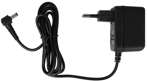 vhbw alimentatore/caricabatterie compatibile con Panasonic KX-TG1313EG, KX-TG2511, KX-TG2512 telefono fisso, telefono di casa - 200 cm
