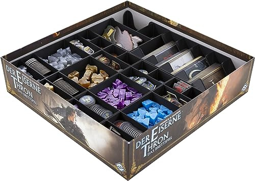 Feldherr Organizer kompatibel mit Der Eiserne Thron: Das Brettspiel Zweite Edition - Grundspielbox