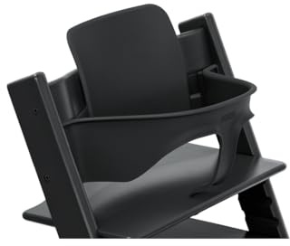 Stokke Tripp Trapp Baby Set2, Black - Geeignet für Kinder von 6–36 Monaten - Verwandele Tripp Trapp Stühle, die nach Mai 2003 produziert wurden, in einen bequemen Hochstuhl