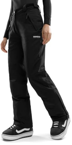 SIROKO - Snowboardhosen für Damen - Starter-Kollektion Core Frutt - S - Schwarz
