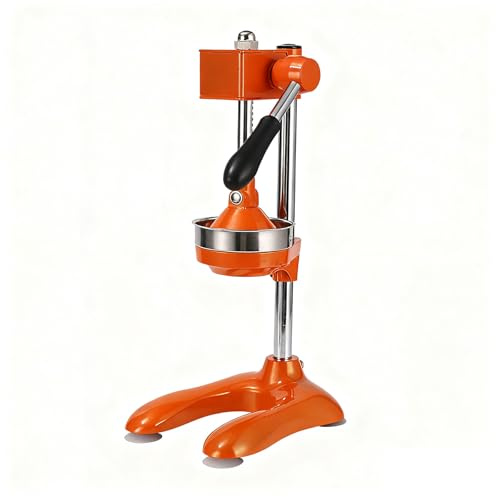 Exprimidor manual de cítricos con trituradora de acero inoxidable y diseño separado para exprimir eficientemente limas y naranjas