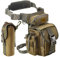 Multifunktional Drop Leg Taille Tasche Taktischer Militär Oberschenkel Hip Outdoor Pack für Motorrad Wandern Reisen Angeln Werkzeugtasche (Coyote Tan)