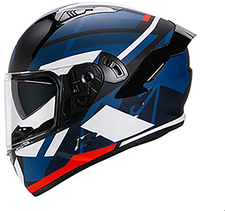 YLXD Casco Moto Integrale Modulari Apribili da Moto, Casco Integrale da Motocicletta per Adulti con Doppia Visiera Anteriore Ribaltabile, Casco Omologato ECE per Uomo Donna L,XXXL