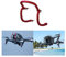 ZJRXM FPV Combo Drone Schutzstange, Schutzleiste Halterung Gimbal Kamera Schutz für DJI FPV Drone Zubehör