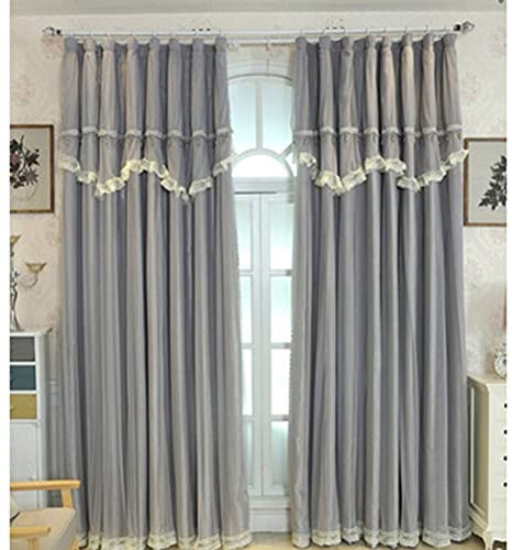 BODHIS Verdunkelungsvorhänge, beige, mit Bleistiftfalten gefütterte Vorhänge, solide Paneele, wärmeisolierte Vorhänge, Kindervorhänge, weiße transparente Tüll-Panel-Overlay (Du