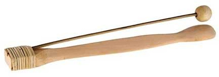 Löffel Klaue Klacker Harfe Musikinstrument aus Vietnam 24cm