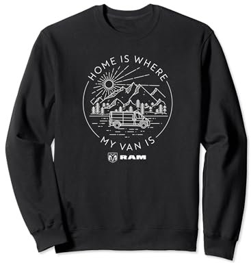 Ram Trucks Home ist da, wo mein Van ist Sweatshirt