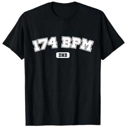 Drum n Bass Design | DNB Drum und Bass 174 BPM T-Shirt