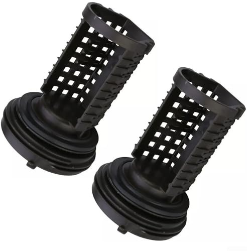 Lot de 2 filtres à Peluches de Machine à Laver, 383EER2001A Pl-UG/Filtre (Panier) de Rechange pour Machine à Laver LG, Installation Facile