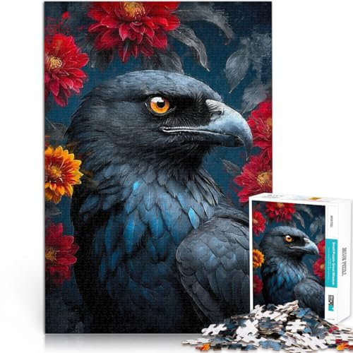 Quizspiel Inkwatch The Crows Reverie 1000-teilige Puzzles für Erwachsene 26x38cm Lernspiel für Geburtstag, Weihnachten für ab 14 Jahren