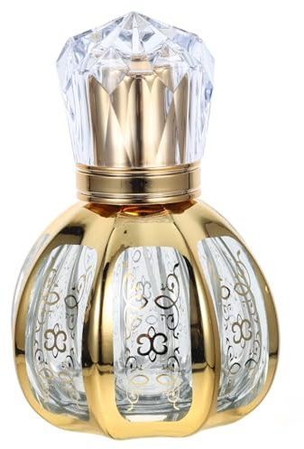 Gogogmee Frascos De Perfume Vacío Botella De Vidrio Para Perfume Contenedor De Patrón Aleatorio Para Viajes y Recargas