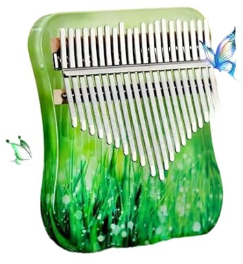 Fingerklavier-Kalimba 21key Kalimba Professionelles Tragbares Acryl-Handtastatur-Musikinstrument Für Erwachsene Und Anfänger(7)