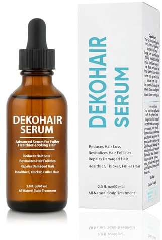 SéRum De Repousse Capillaire Dekohair, Soin Avancé Du Cuir Chevelu Pour Des Cheveux Plus éPais Et Plus Fournis, RéDuit La Chute Et Revitalise Les Follicules,1pcs