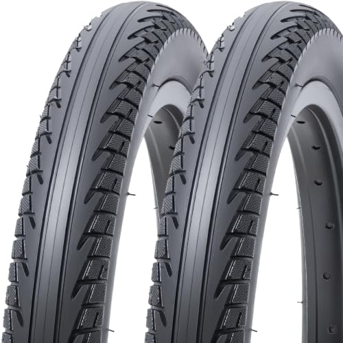 MetersGod 2 Pcs 16X1.75 Fahrradreifen 16 Zoll Reifen 47-305 Kompatibel Rennräder/Citybikes 16x1.75 Faltbar Fahrradreifen